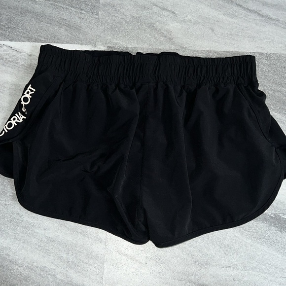 Victoria’s Secret black running shorts underwear lining Large elastic waist - Picture 11 of 12